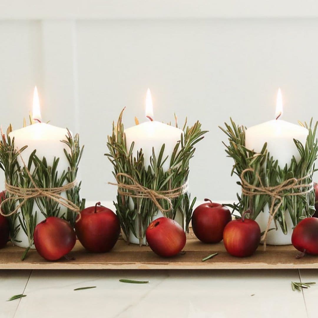 14 DIY Christmas Candles And Tea Lights Ideas