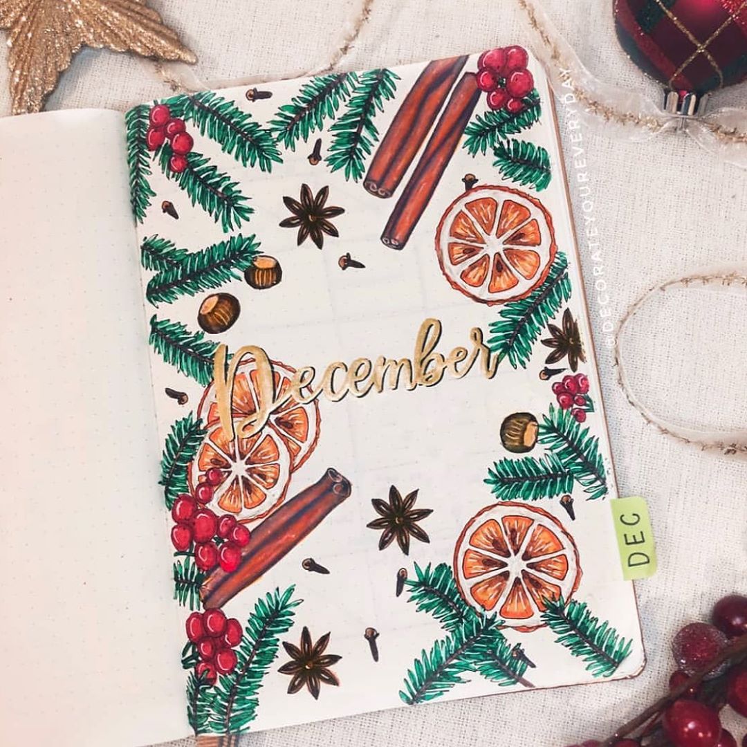 Innovative Ideas For Your December Bullet Journal