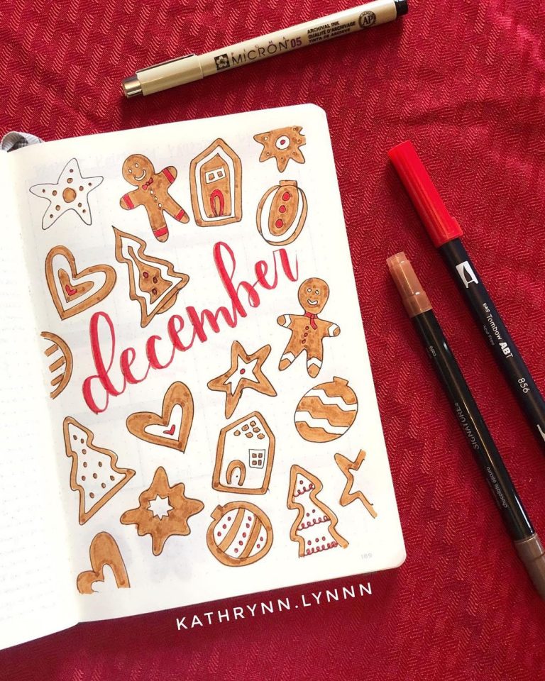 Innovative Ideas For Your December Bullet Journal