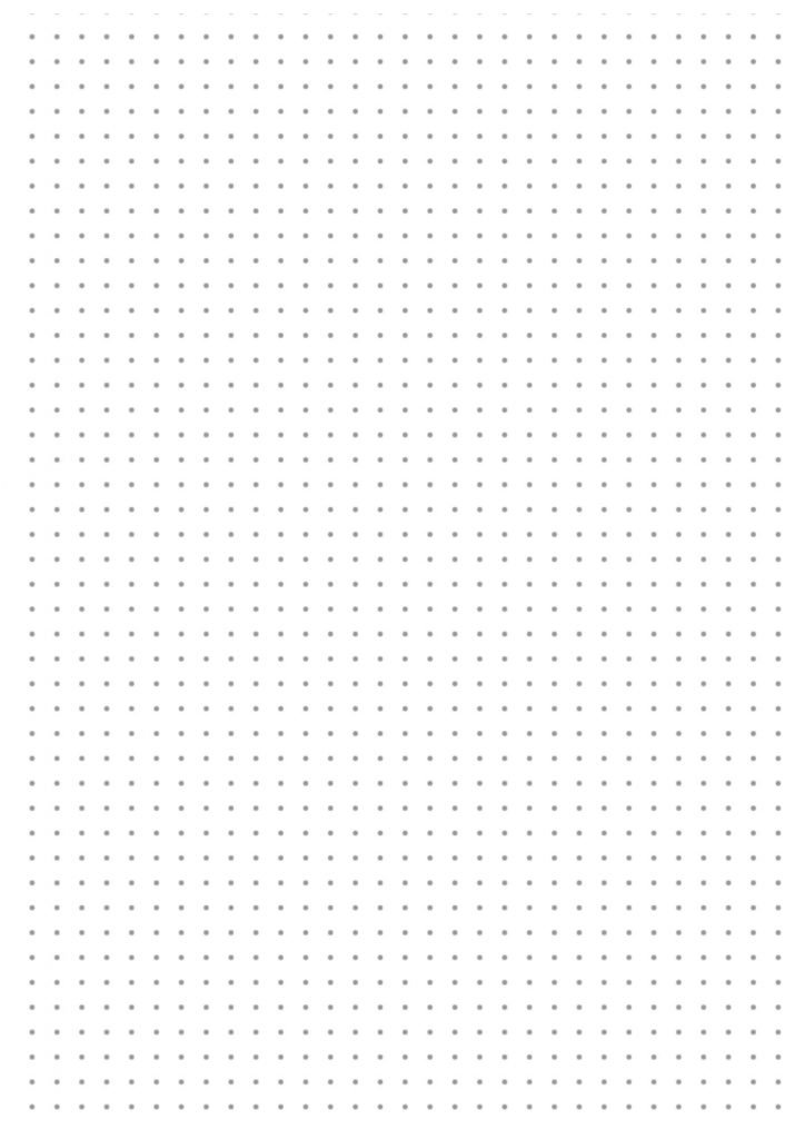 dot paper free printable