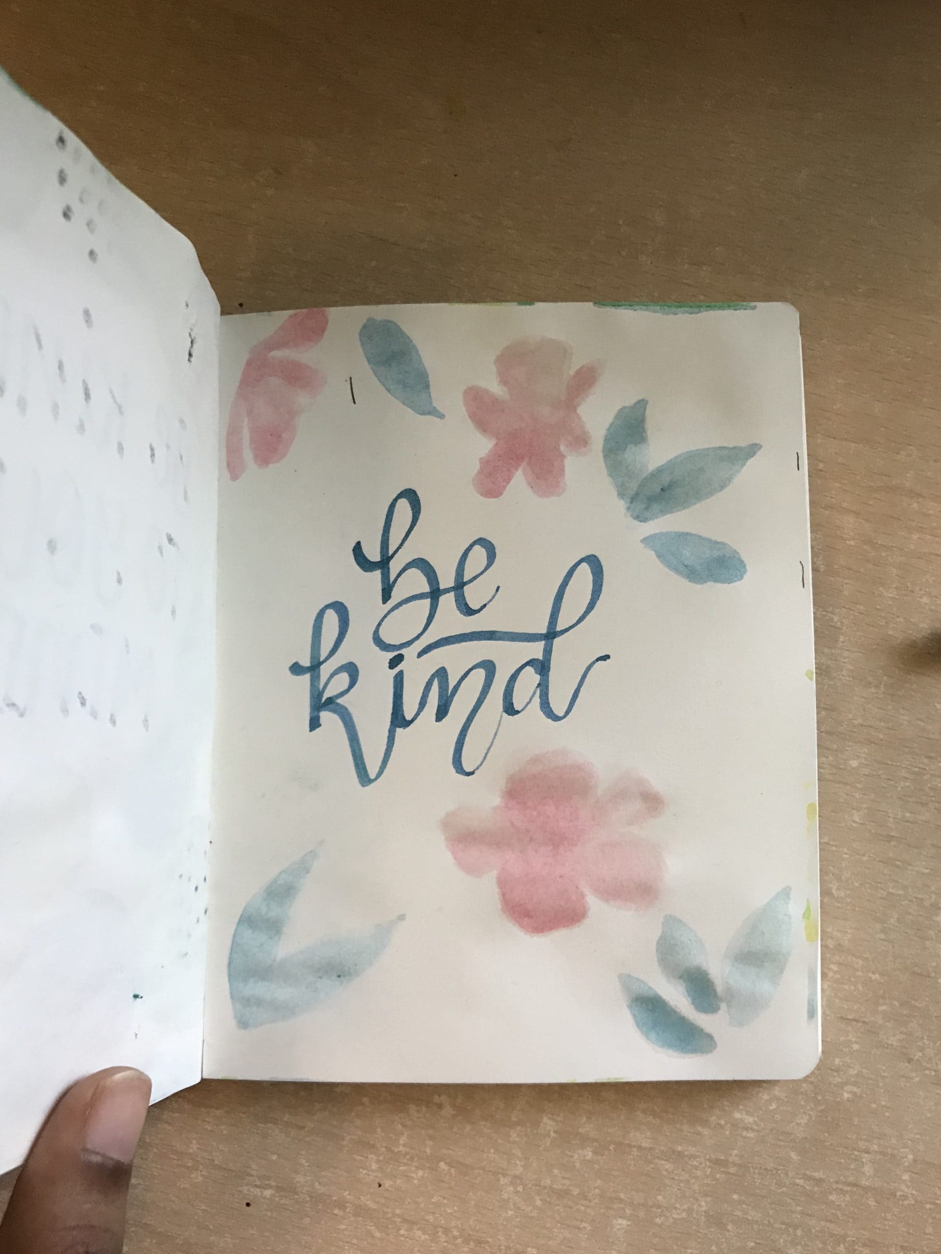 Be Kind - Daily Art Journal