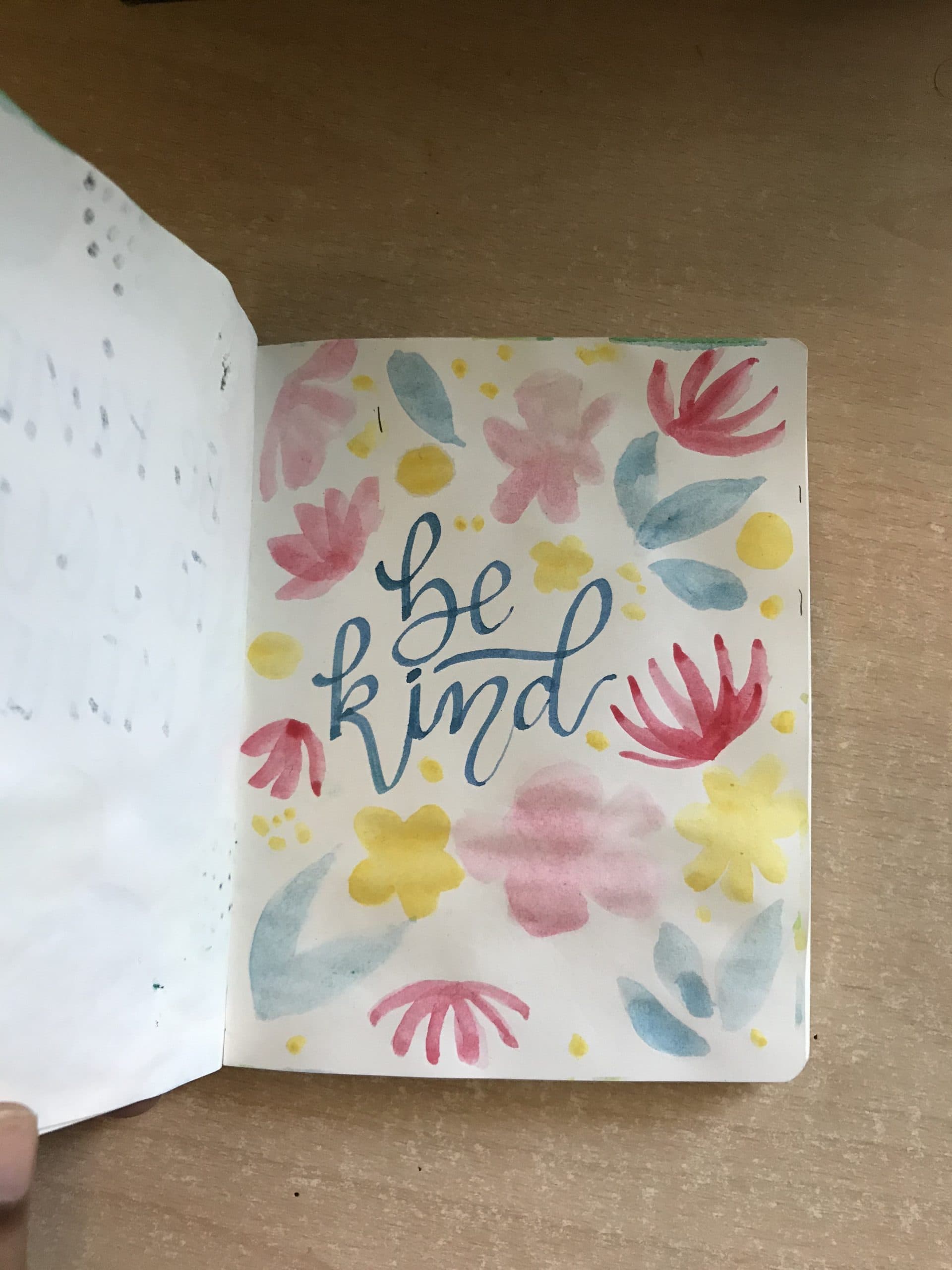 Be Kind - Daily Art Journal