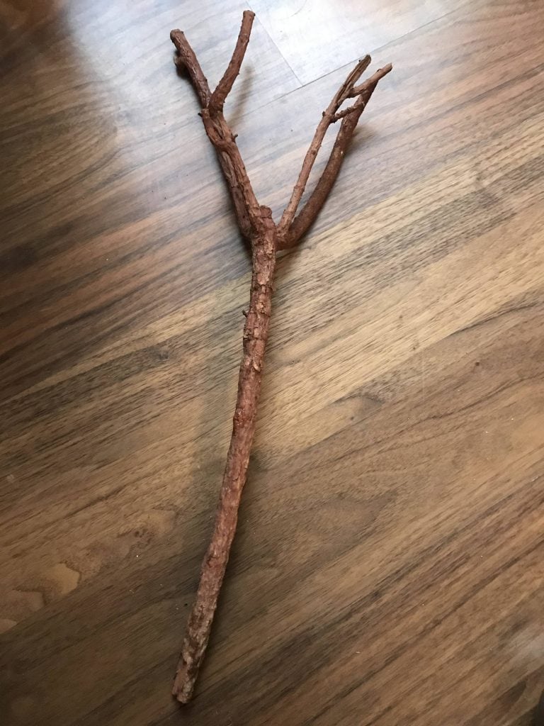 wooden branch diy
