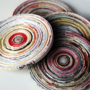 diy paper coasters to make at home