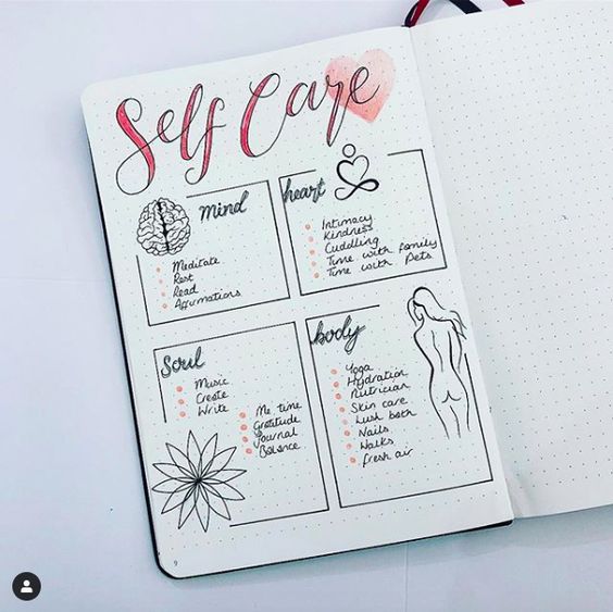 self care journal