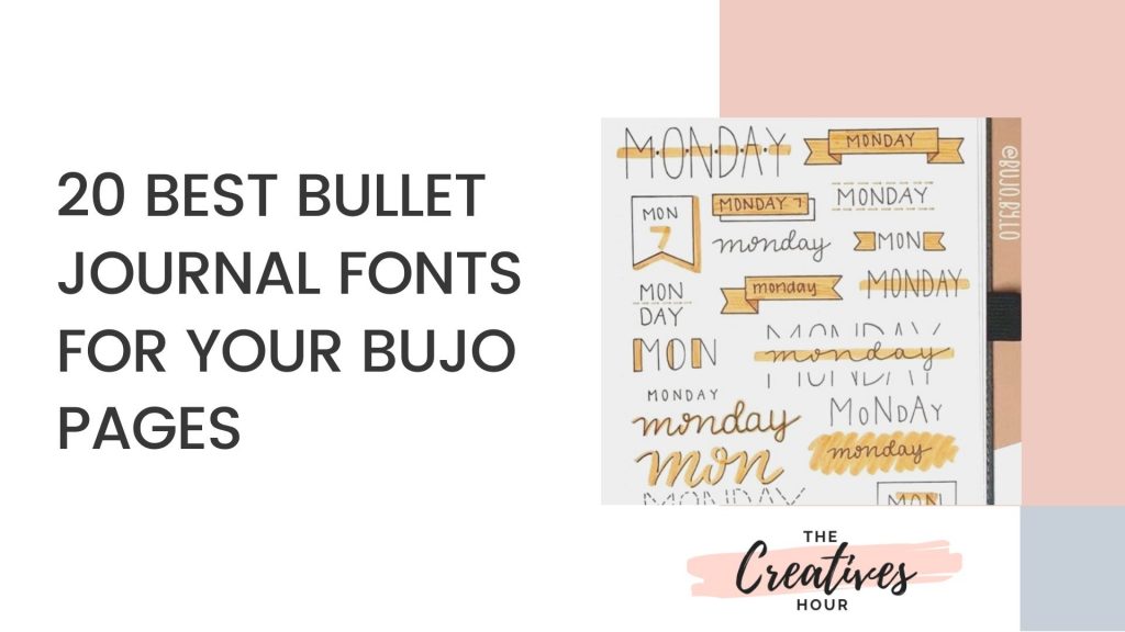 BULLET JOURNAL FONT