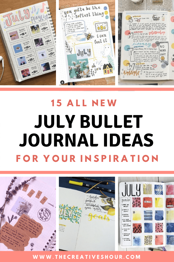 cute ways to write july