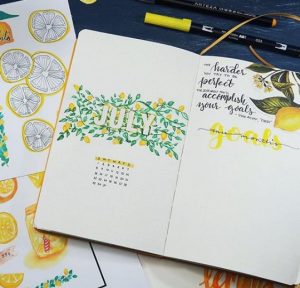 35 July Bullet Journal Layouts and Ideas To Inspire You