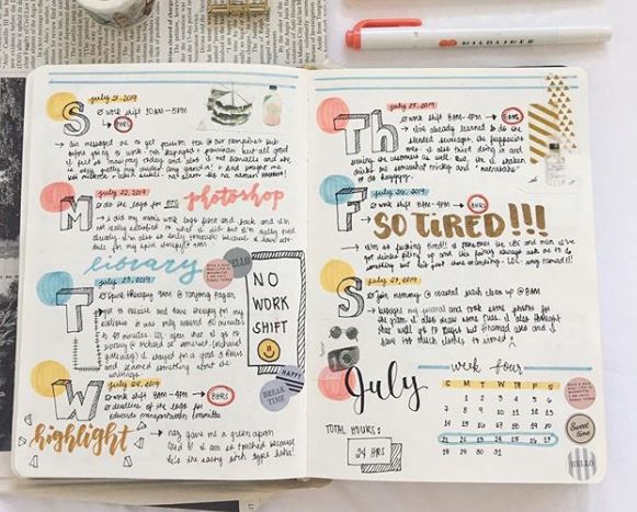 july planner