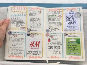 35 July Bullet Journal Layouts and Ideas To Inspire You