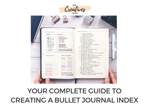 Bullet journal index