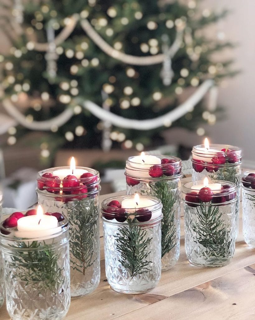 DIY Christmas Candle