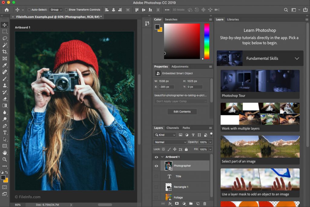 learn to use photoshop elements 14