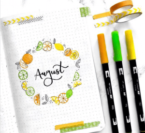 34 August Bullet Journal Ideas For Your Bujo Pages