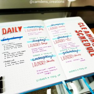 16 Best Bullet Journal Cleaning Schedule Trackers For You|The Creatives ...