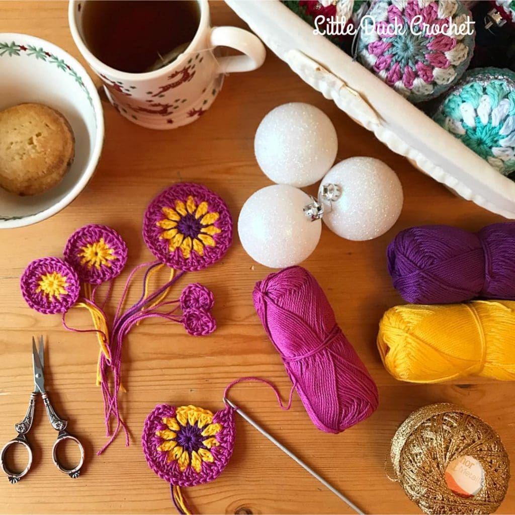 Christmas Crochet Baubles