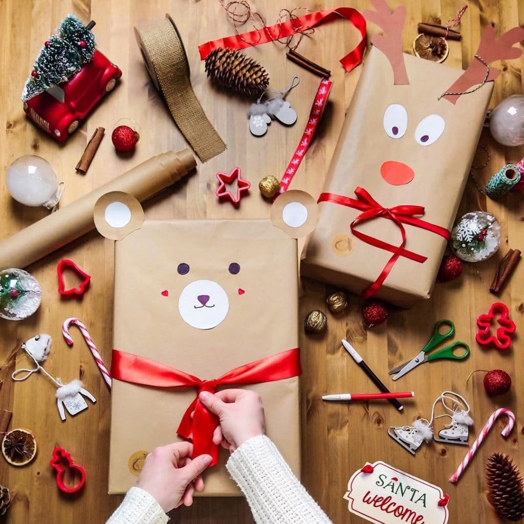 24 Cute DIY Christmas Gift Wrapping Ideas