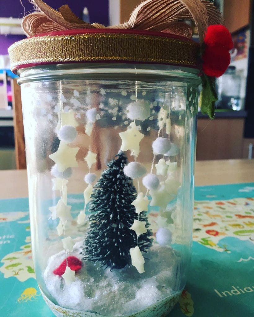 Christmas in a Jar Idea