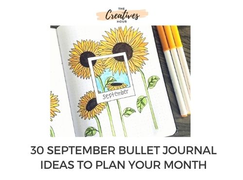 september bullet journal