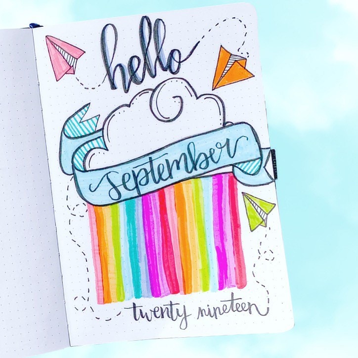 September Cover Bullet Journal Theme 10