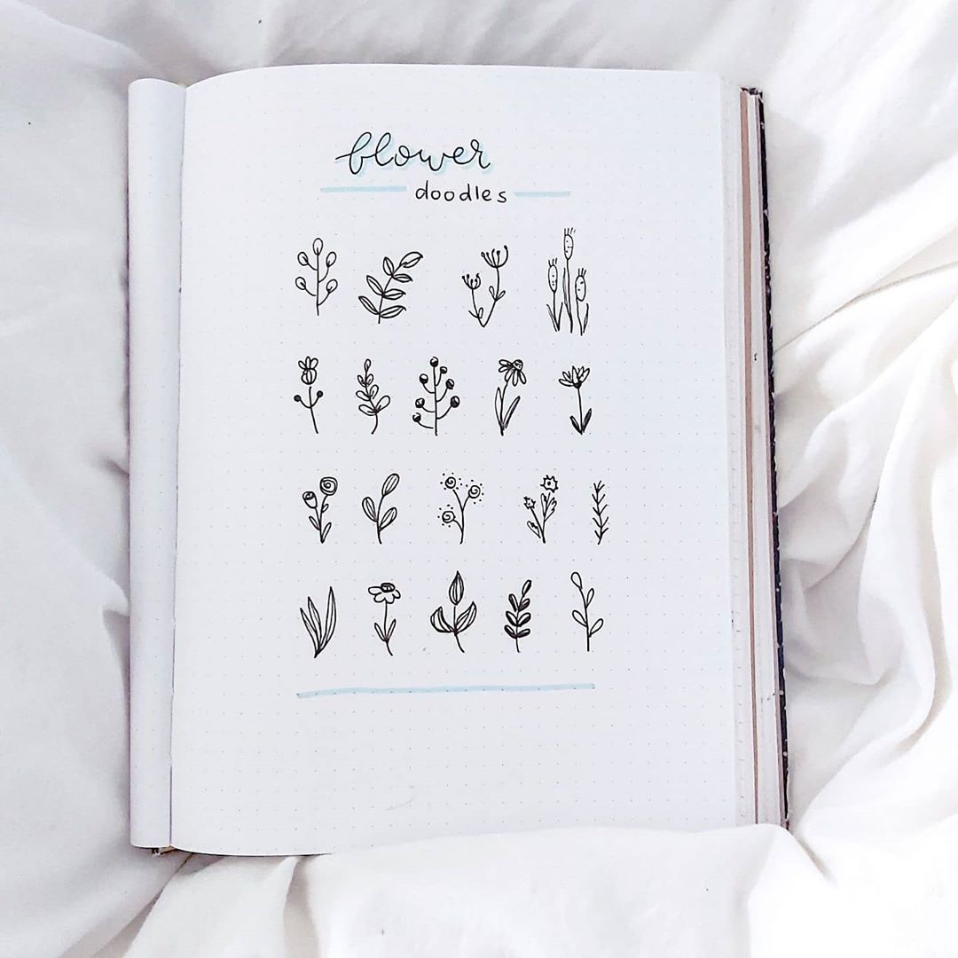 45 Bullet Journal Doodles For Your Inspiration 4388