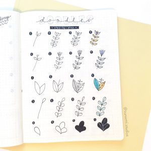 45+ Bullet Journal Doodles For Your Inspiration