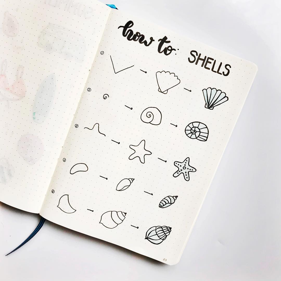 45+ Bullet Journal Doodles For Your Inspiration