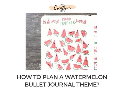 watermelon bulletjournal theme