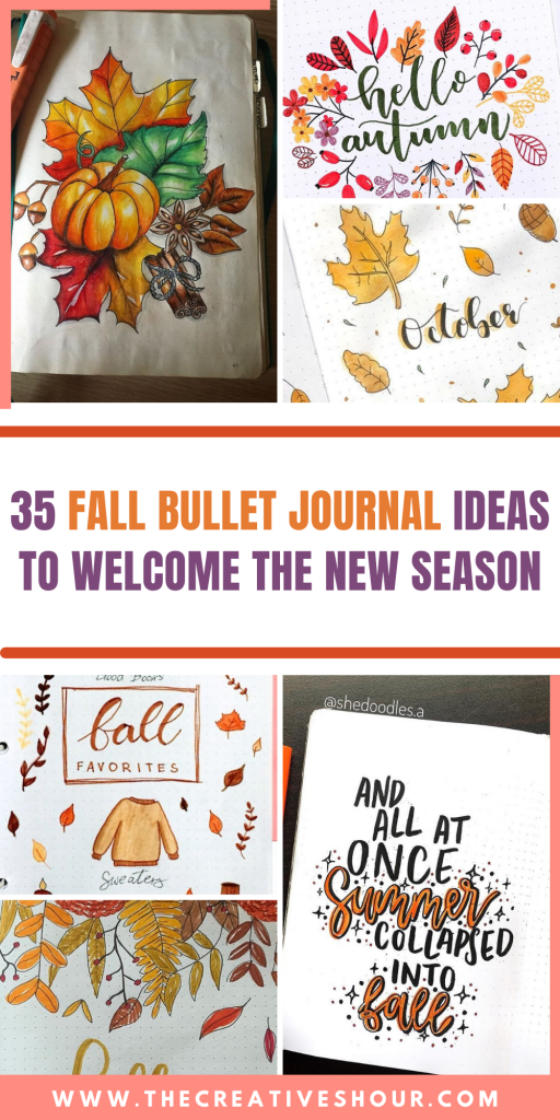 Fall Bullet Journal Ideas