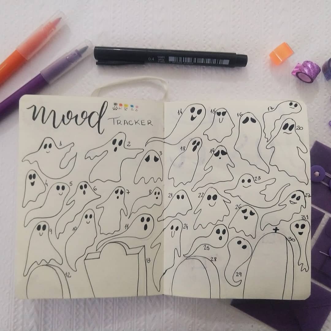 25 Halloween Bullet Journal Ideas To Fuel Your Creativity