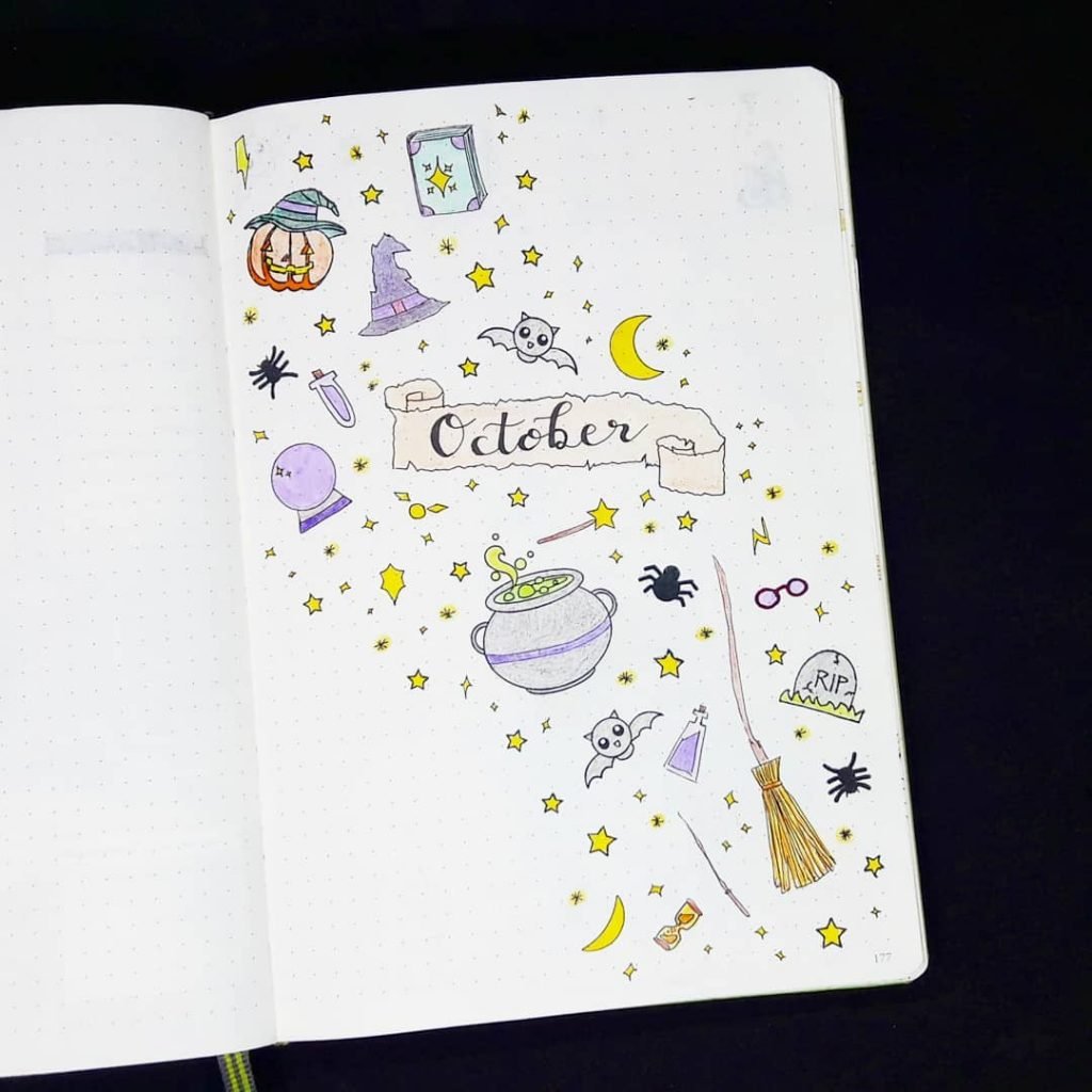 Halloween Cover Bullet Journal 2