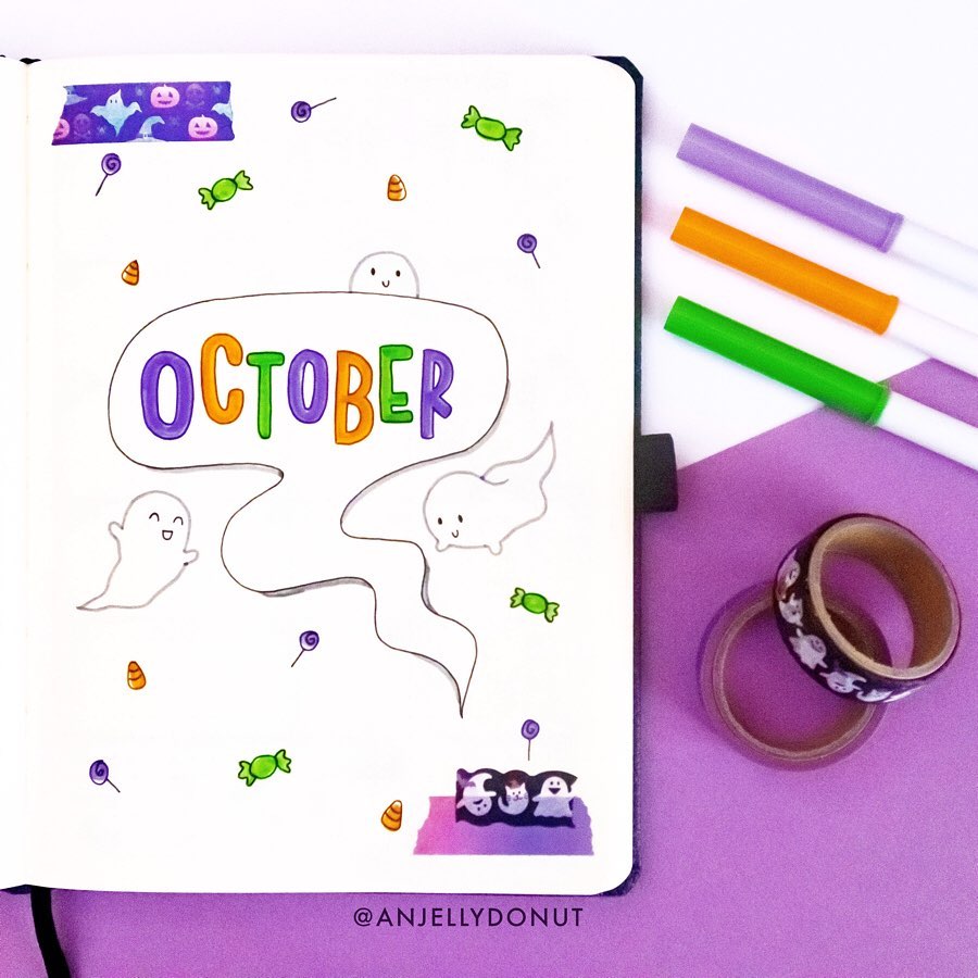 Halloween Cover Bullet Journal 4