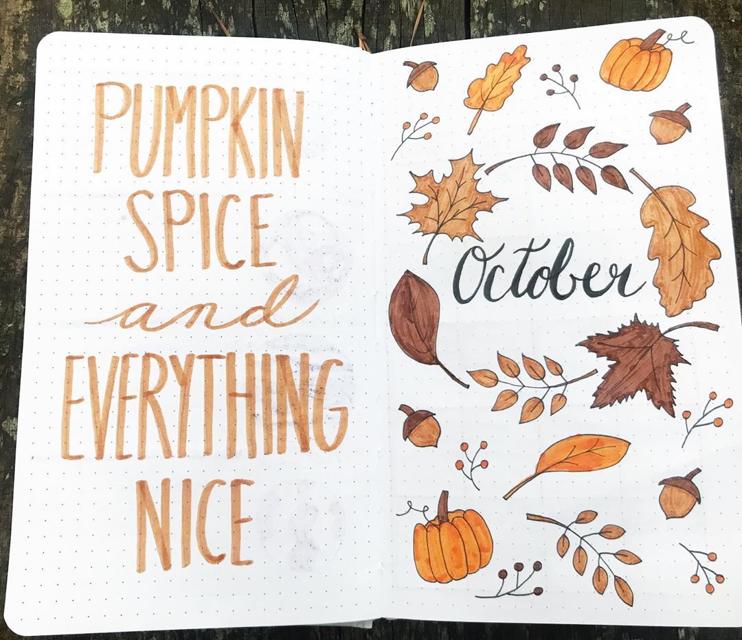 37 October Bullet Journal Ideas To Plan The New Month