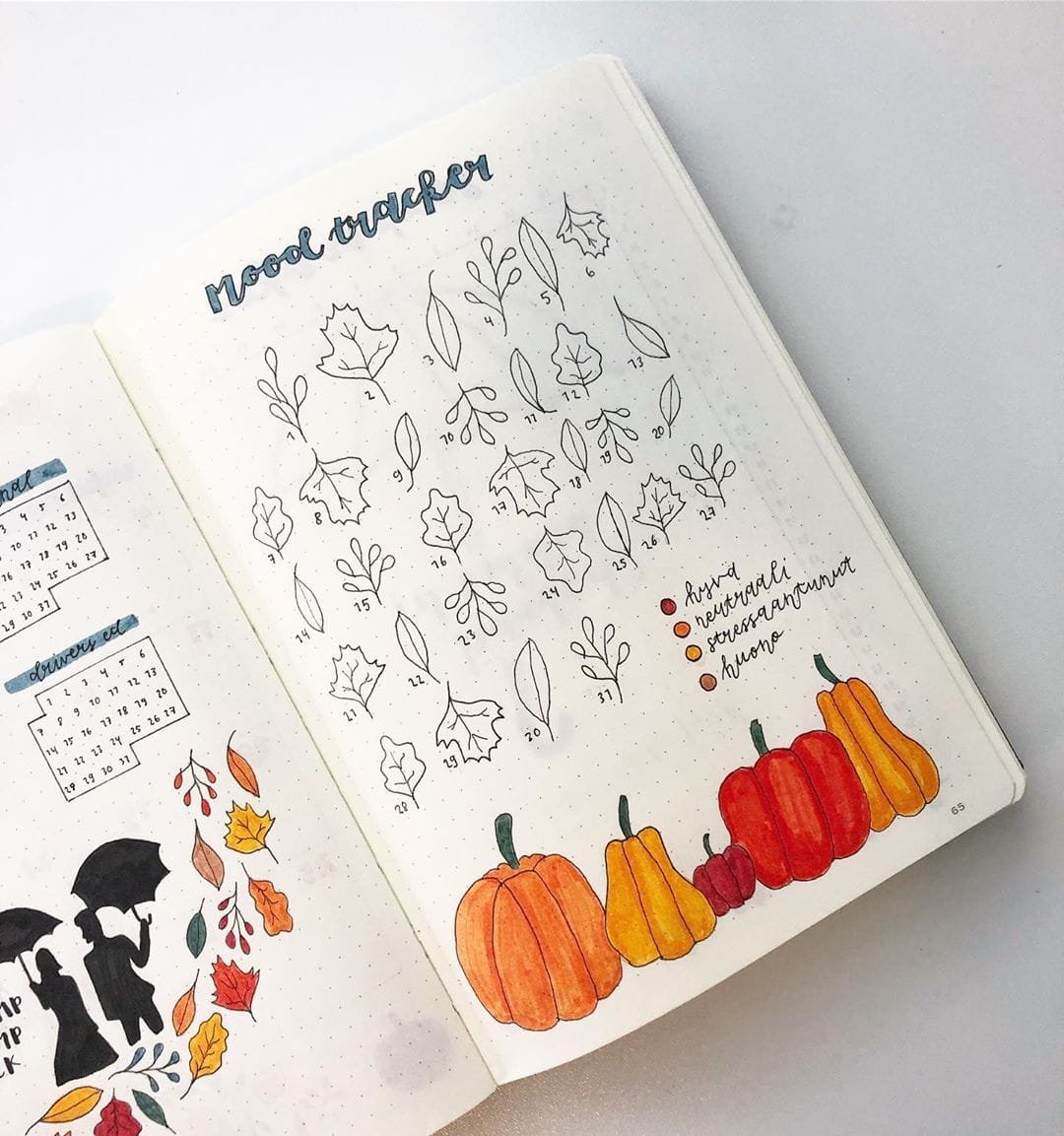 37 October Bullet Journal Ideas To Plan The New Month