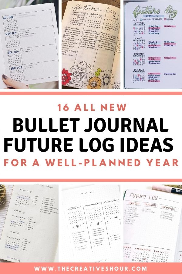 bullet journal future log idea