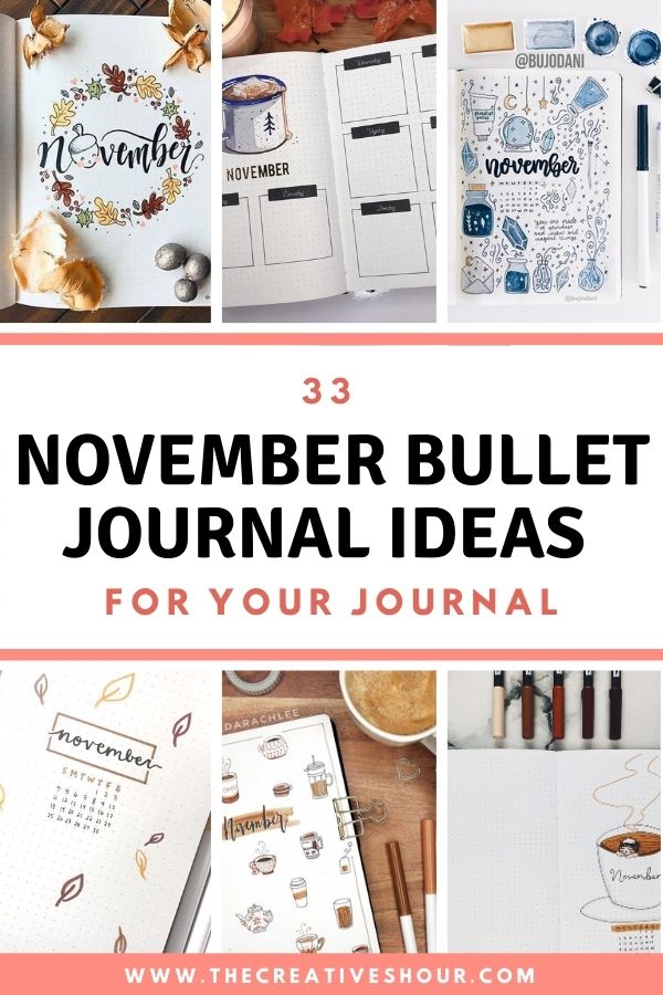 November bullet journal