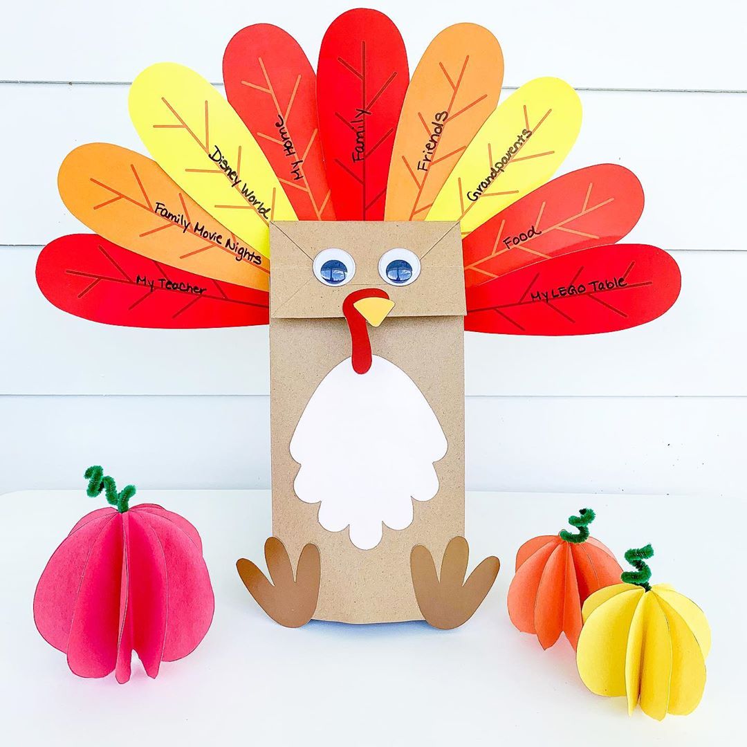 15 Easy and Creative Thanksgiving Crafts For Kids