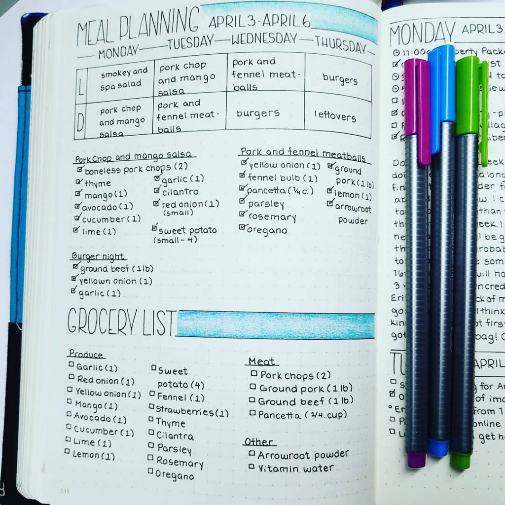 21-unique-meal-planning-bullet-journal-ideas-spreads