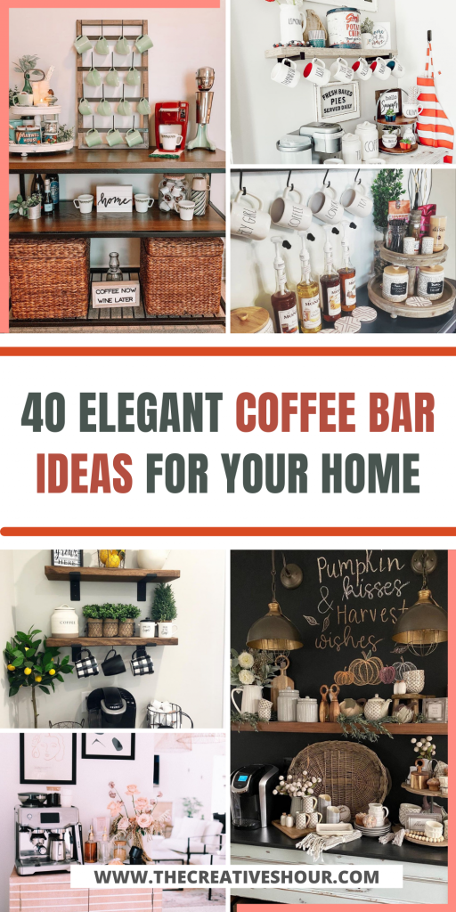 40+ Creative and Inviting Coffee Bar Decor Ideas