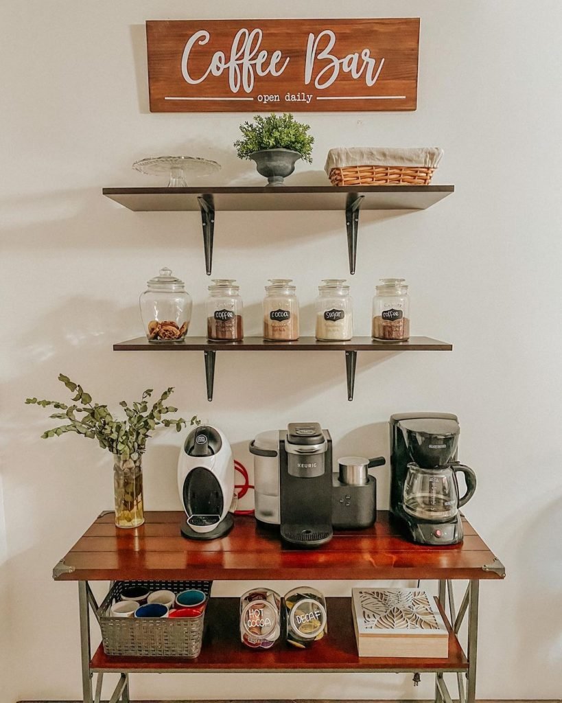 Coffee bar decor ideas 15