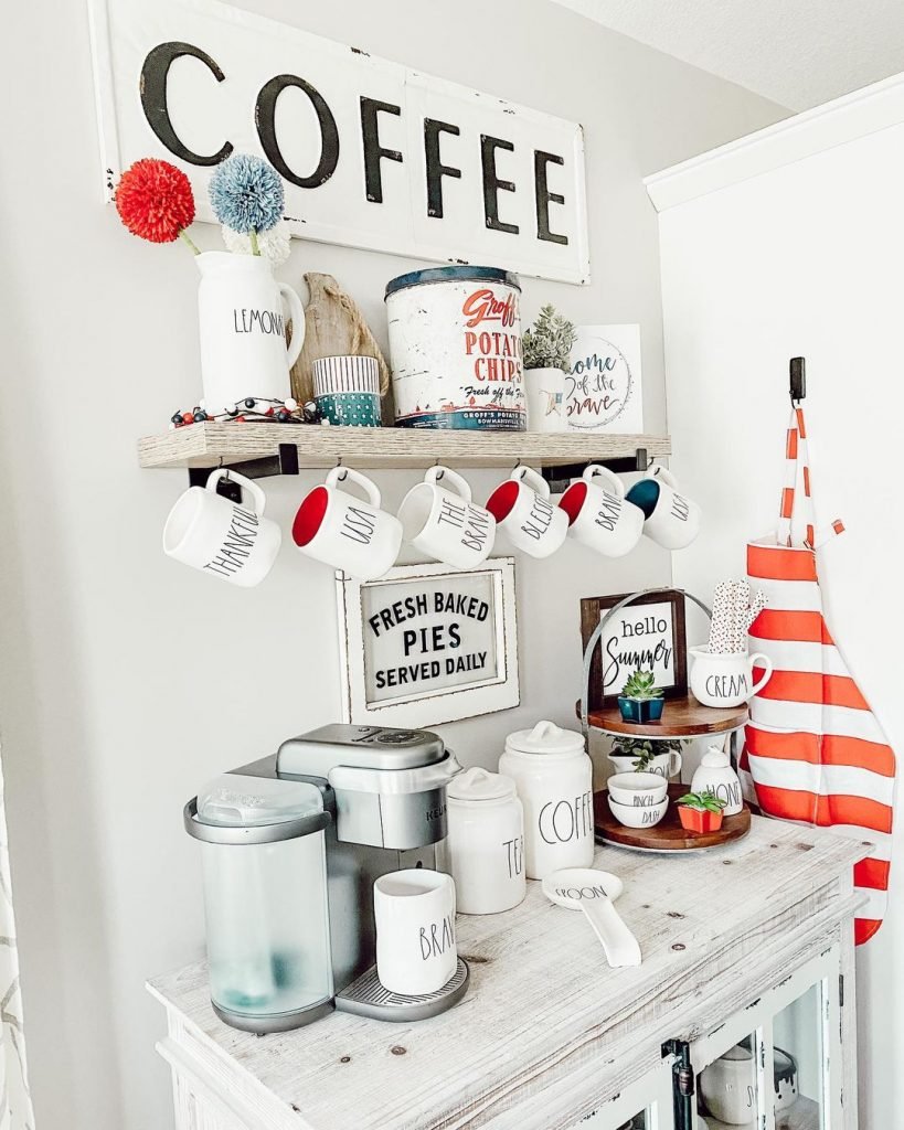 Coffee bar decor ideas 6