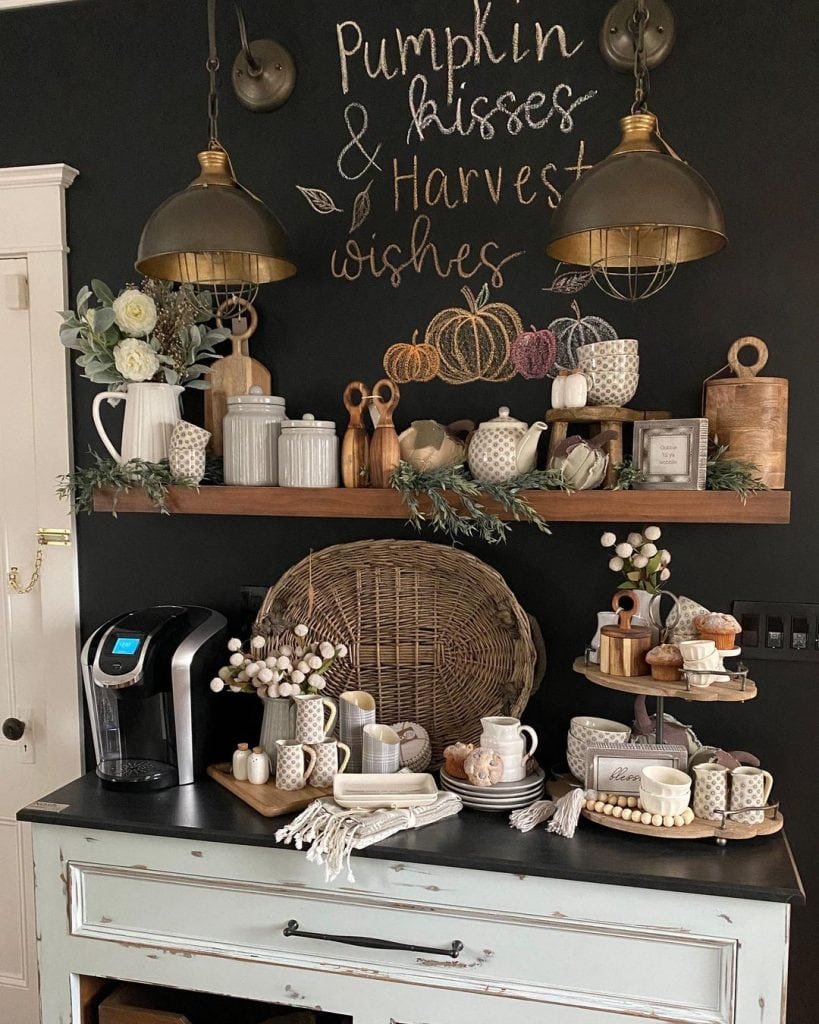 Coffee bar decor ideas 7