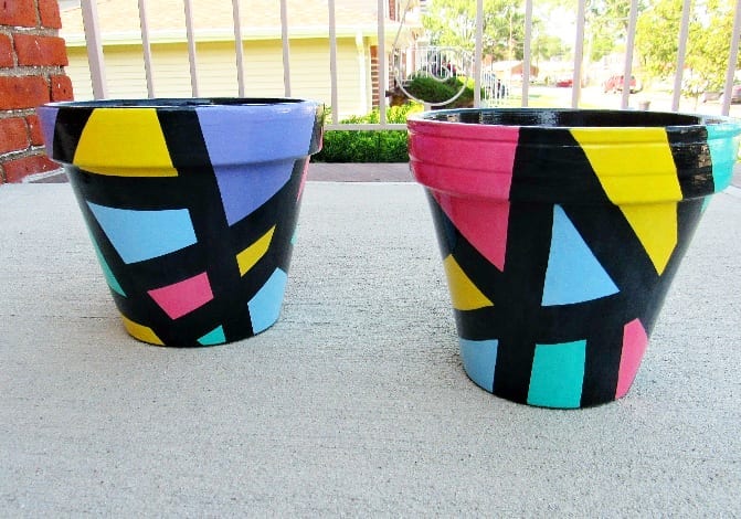 35+ Aesthetic & Cute Hand Painted Flower Pots For 2023