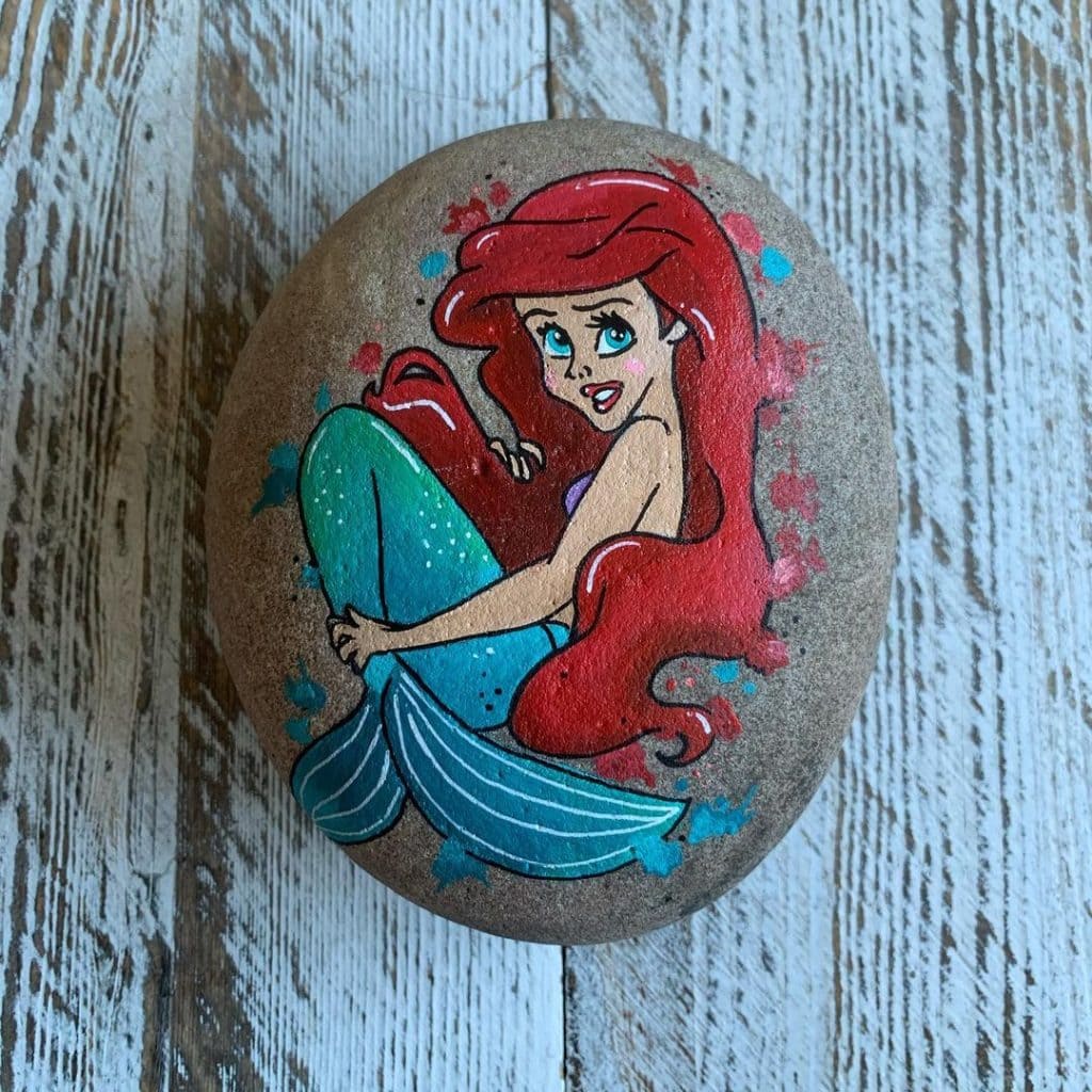 Rock Painting Ideas Characters and Cartoons 1