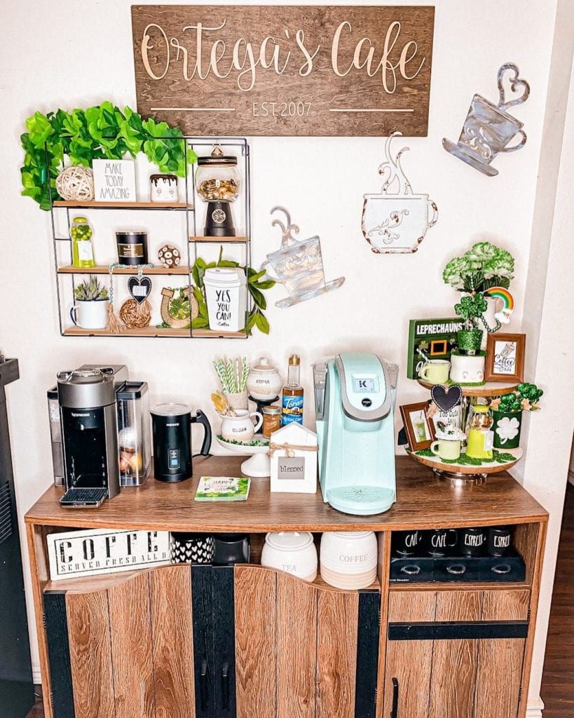 50 Best DIY Coffee Bar Ideas that will inspire you - Craftionary