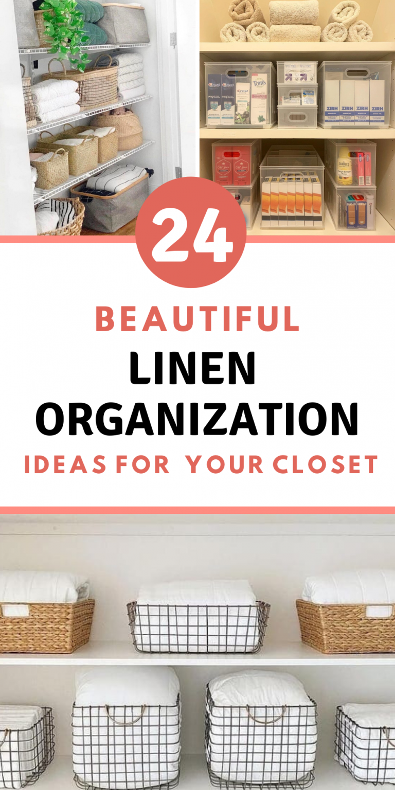 24 Amazing Linen Organization Ideas