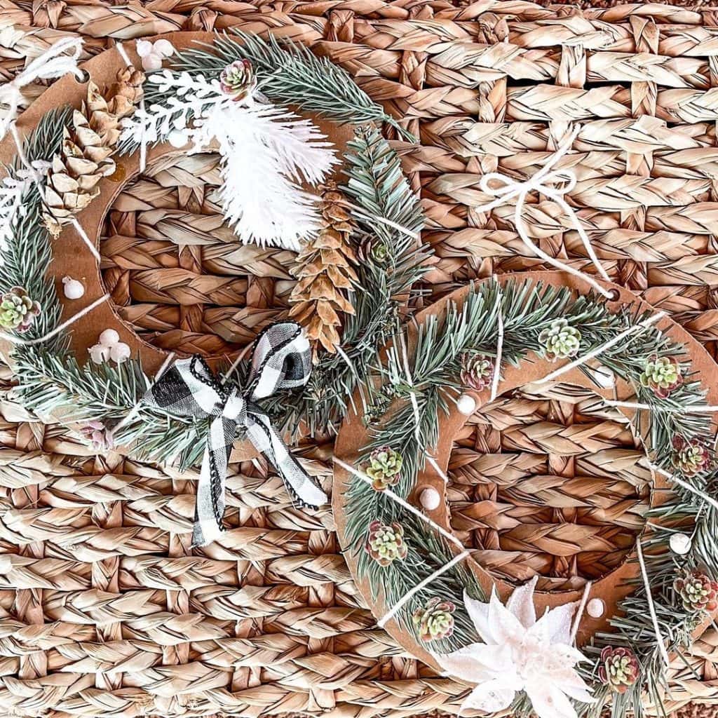 DIY Cardboard Wreath Cardboard Crafts