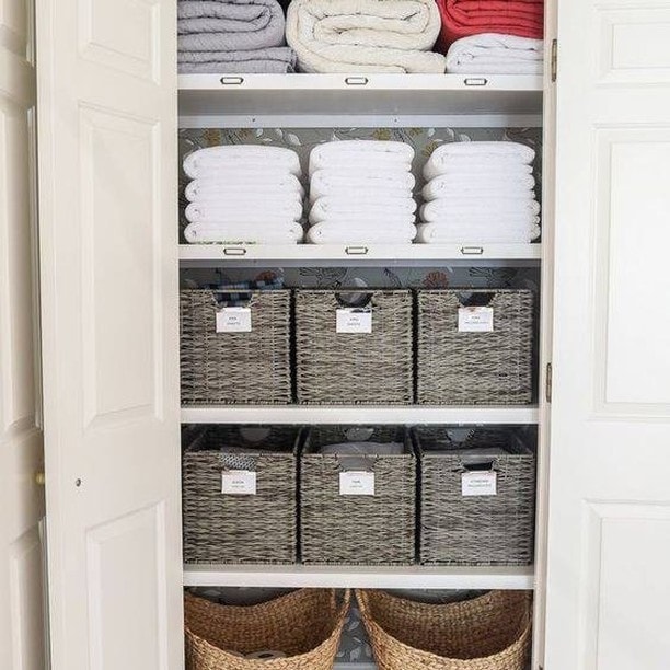 wardrobe closet linen organisation iddas