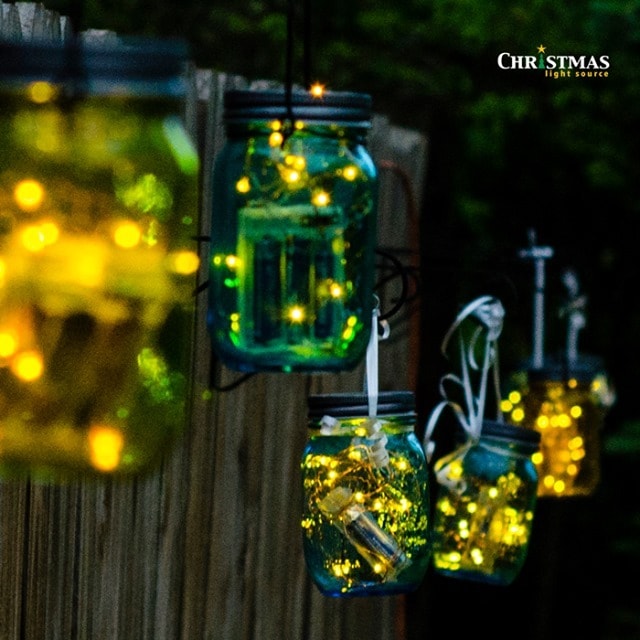 sparkle lights mason jar crafts