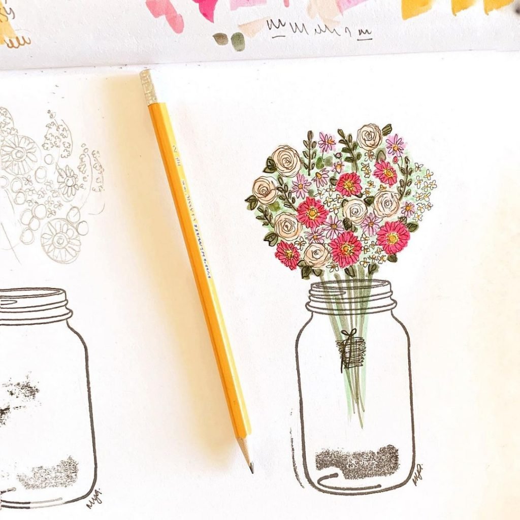 Other flower doodles to inspire you 8